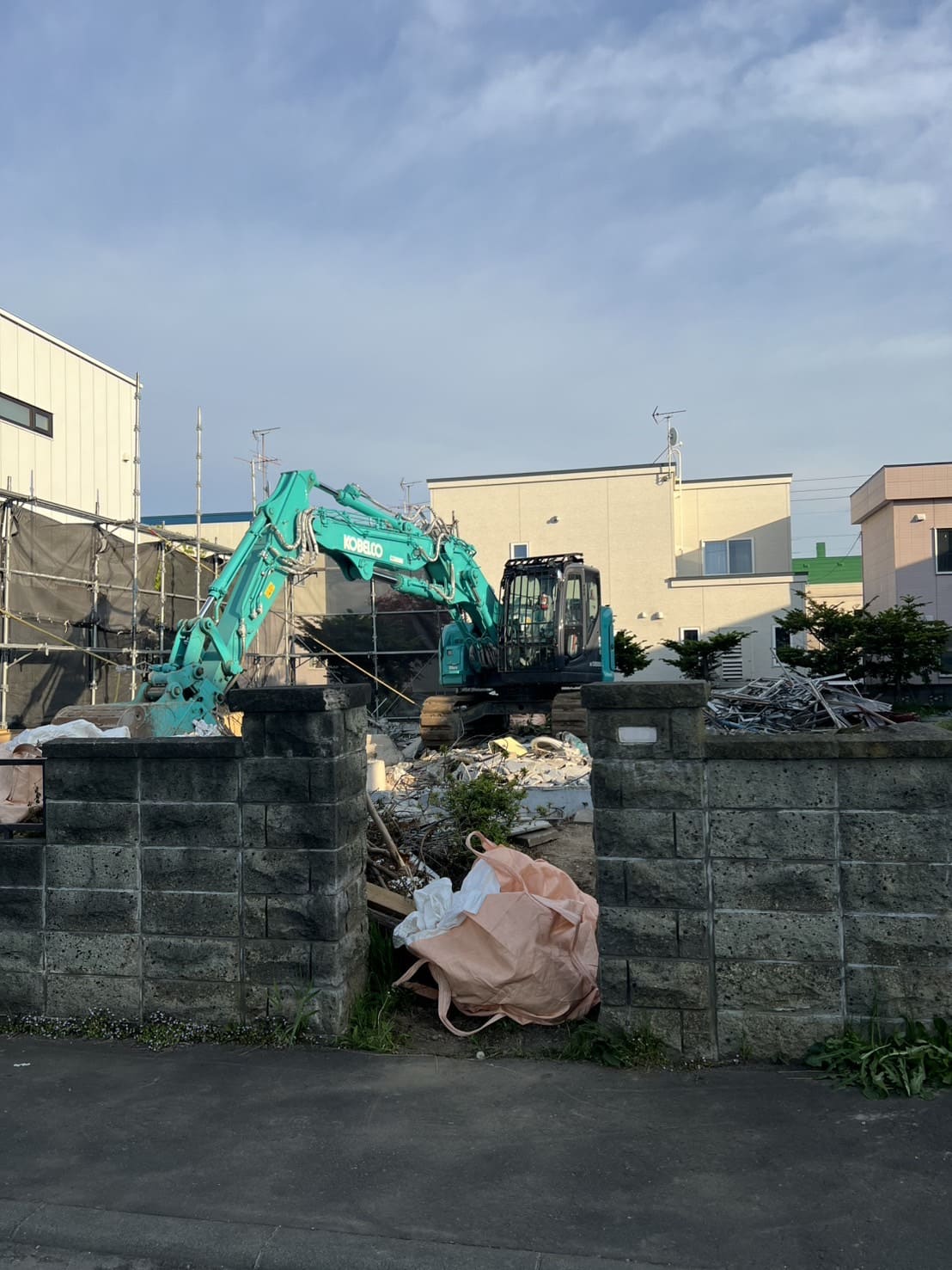 地元北海道に根付いた地域密着型の解体